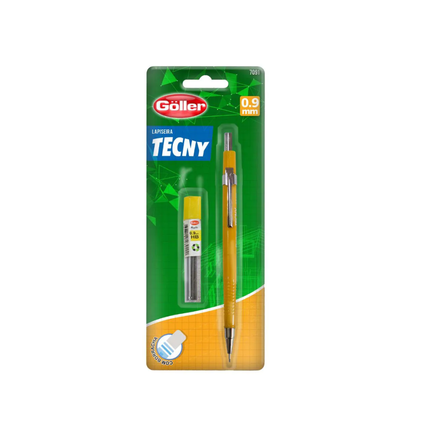 Lapiseira Goller Tecny 0.9 Com 01 Unidade - 7091