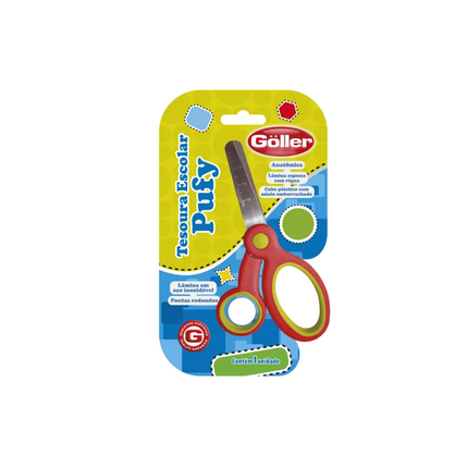 Tesoura Escolar Daiwa Goller Pufy - 7312