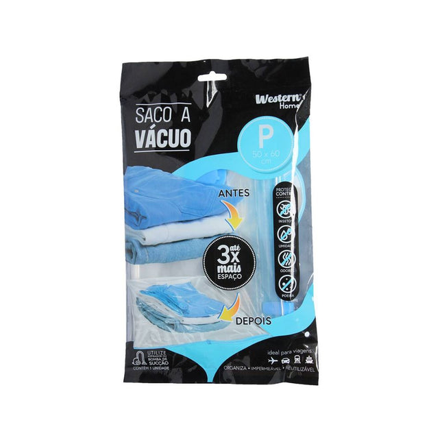 Saco A Vacuo 50X60cm Plastico - SV-01