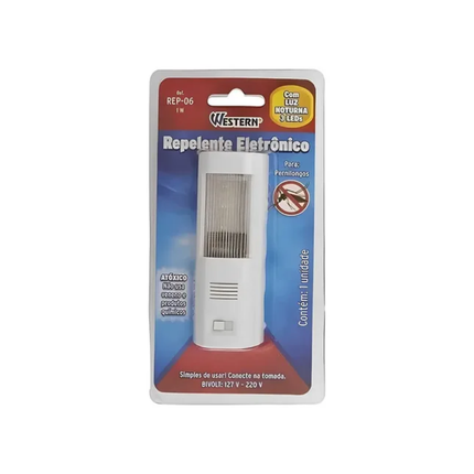 Repelente Com Luz Noturna Bivolt - REP-06