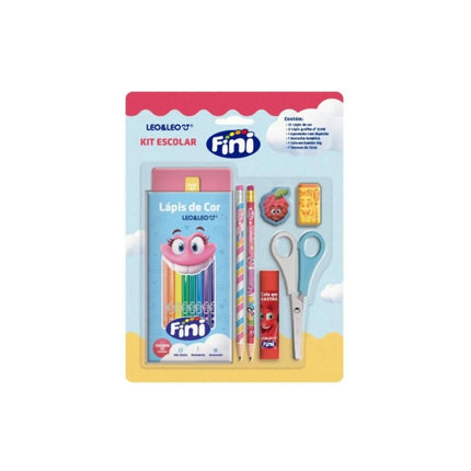 Kit Escolar Leo & Leo Fini - 10329