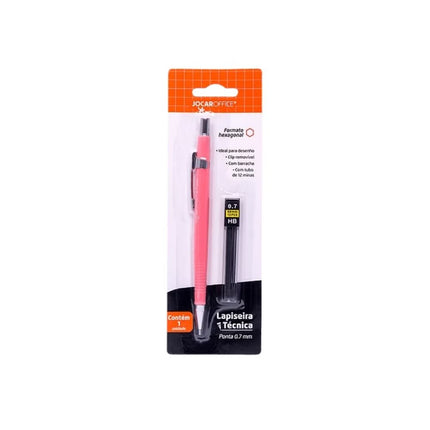Lapiseira Leo Tecnica 0.7mm Blister Com 01 Unidade - 98075