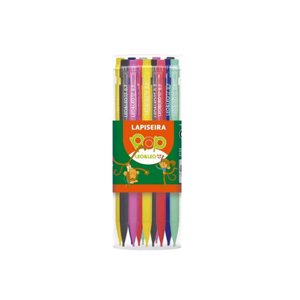 Lapiseira Leo & Leo Pop 0.7mm Com 24 Unidades - 98079