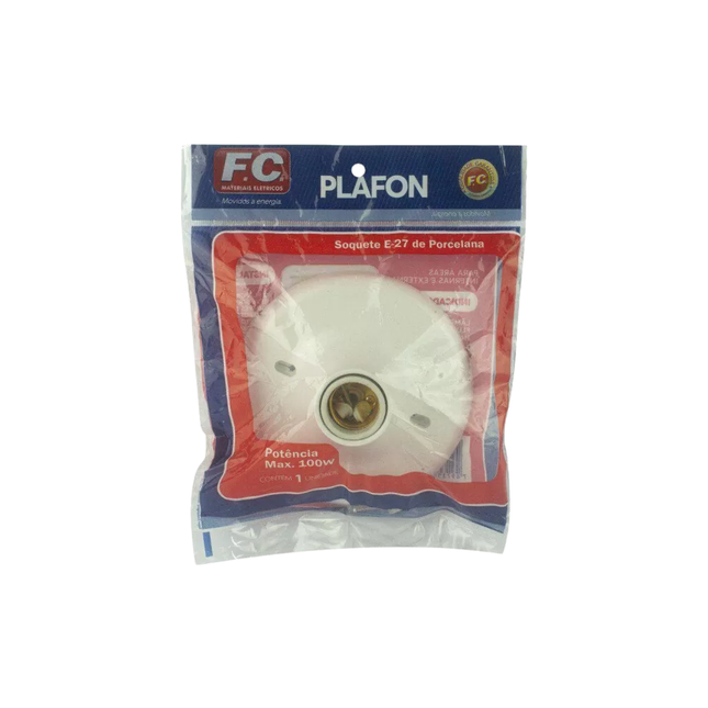 Plafonier Fc Com Soquete De Louca Bc - 205708