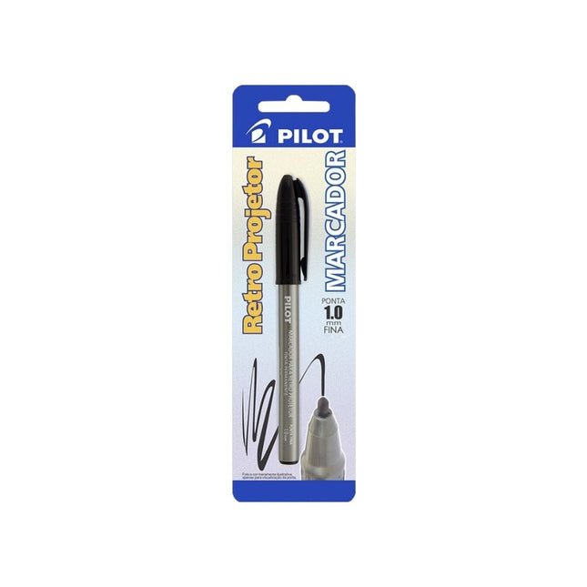 Marcador Pilot Retro Projetor 1.0 Cor Preto - 1481517SM024PR