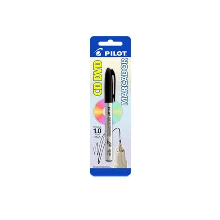 Marcador Pilot Permanente CD/DVD 1.0 Cor Preto - 1481510