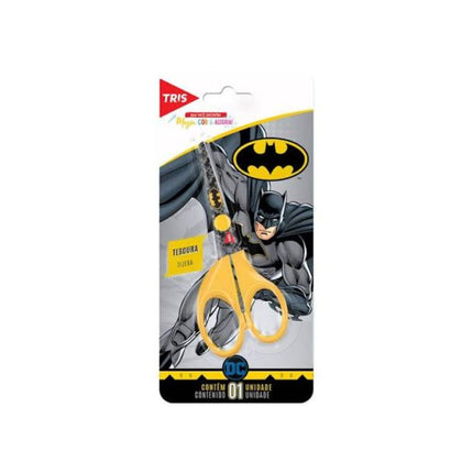 Tesoura Escolar Summit Batman 13cm Com 01 Unidade - 604893