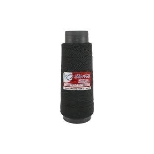 Lastex Sao Jose 100mts Cor 01 Cor Preto Com 01 Unidade - 20/00PT5-002