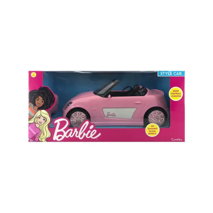 Carro R/C Candide 7 Funcoes Barbie Style Car Pilhas Inclusas - 1841