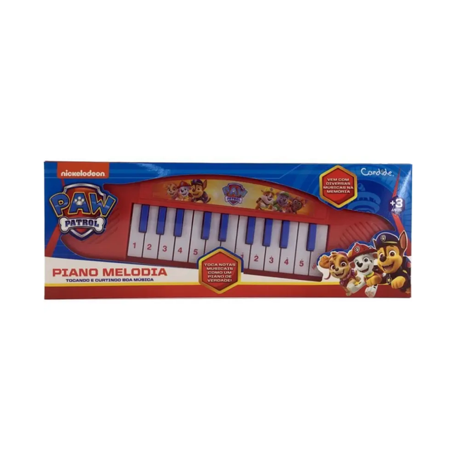 Piano Melodia Patrulha Canina Candide - 1913