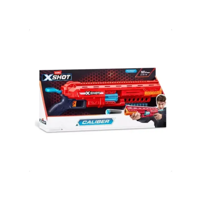Lancador Candide Xshot Caliber Com 16 Unidades Dardos - 5693