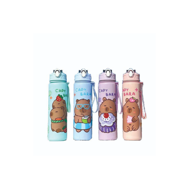 Garrafa Squeeze Pet Capivara 700ml - 471475
