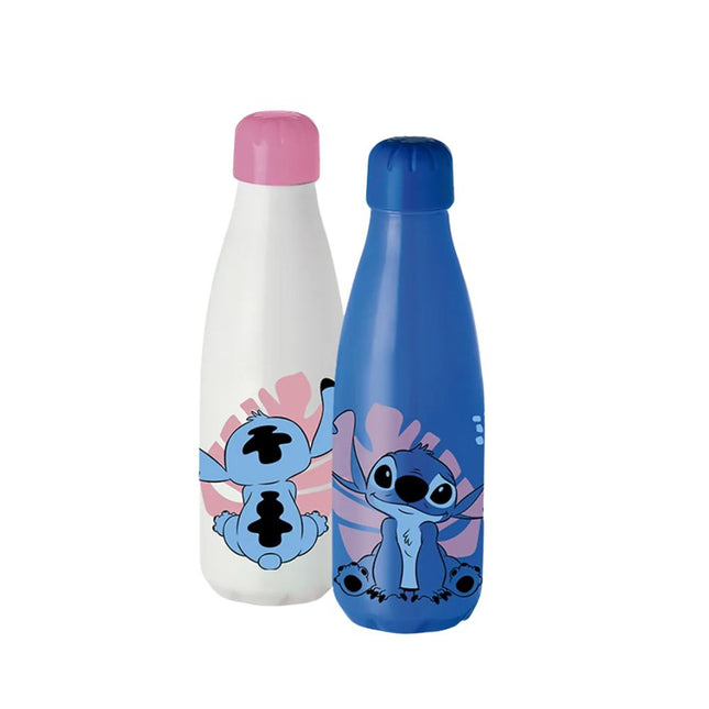 Garrafa Squeeze 600ml Pet Paris Stitch Plasduran - 470332