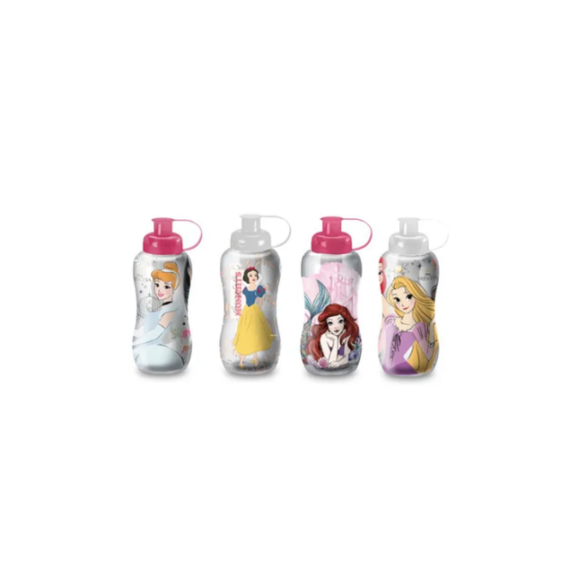 Garrafa Sl.Princesas S/Tubo De Gelo Pet 550ml - 470888