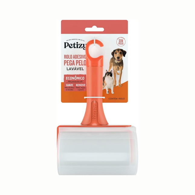 Rolo Adesivo Pega Pelo Lavavel - PET1690