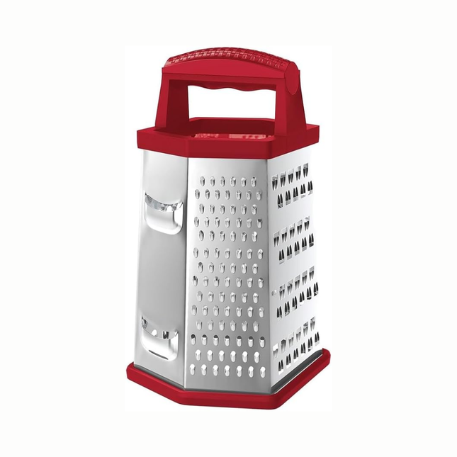 Ralador Euro 6 Faces N-08 Vermelho - PRP5340-VM