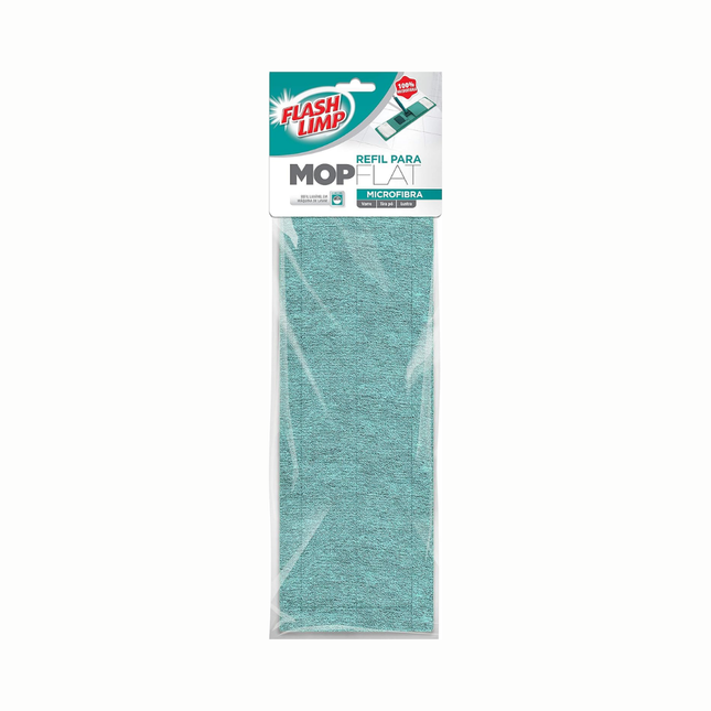 Refil Para Mop Euro Flat Microfibra - RMOP7657