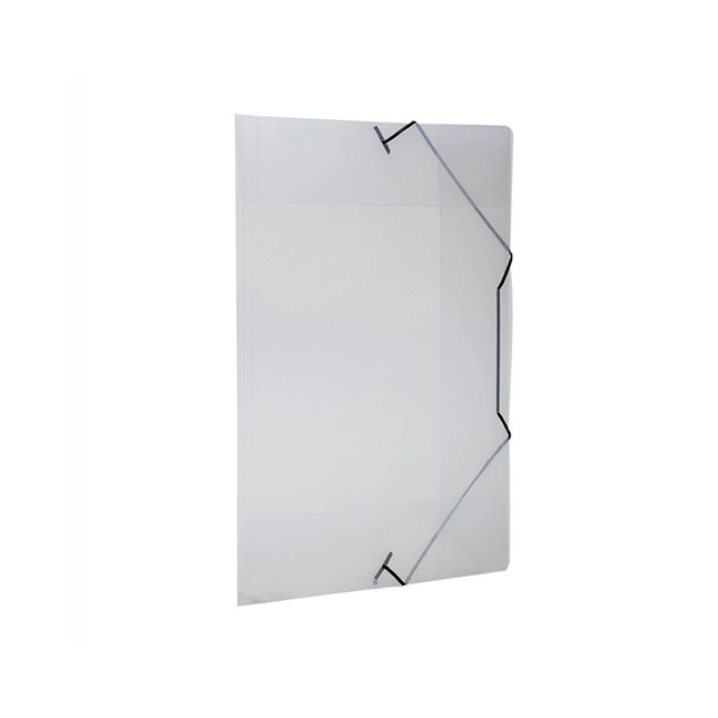 Pasta Com Elastico Aba Dello Oficio Top Line Cor Cristal - 0233.H