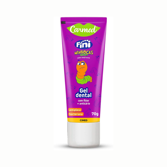 Gel Dental Carmed 70g Com Fluor Fini Minhocas - 105347