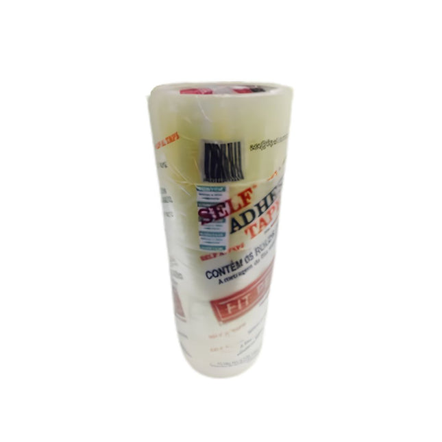 Fita P V C Self Adhesive Tape 48X45 Cristal Pacote Com 05 Unidades