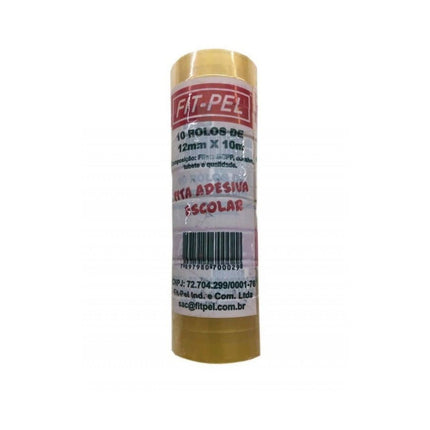 Fita Adesiva Fit-Pel 12X10 Cr Com 10 Unidades