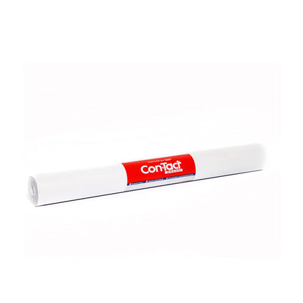 Auto Adesivo Plavitec 45Cm X 10M Opaco Branco -  6540C