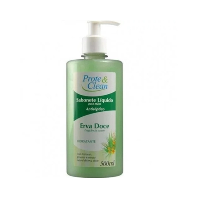 Sabonete Liquido Prote&Clean 500ml Erva Doce - 1023