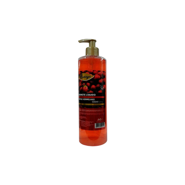 Sabonete Liquido Petally 500ml Frutas Vermelhas - 2022