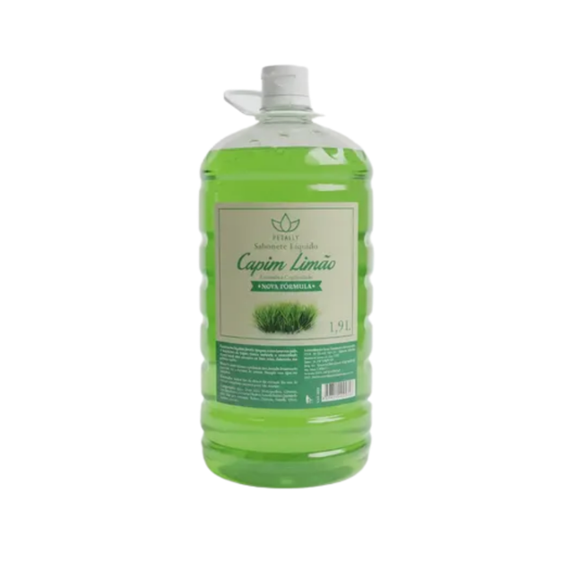 Sabonete Liquido Petally 1.9l Capim Limao - 2038