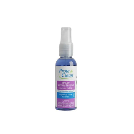 Higienizador Antisseptico Prote & Clean Spray Lavanda 120ml - 2064