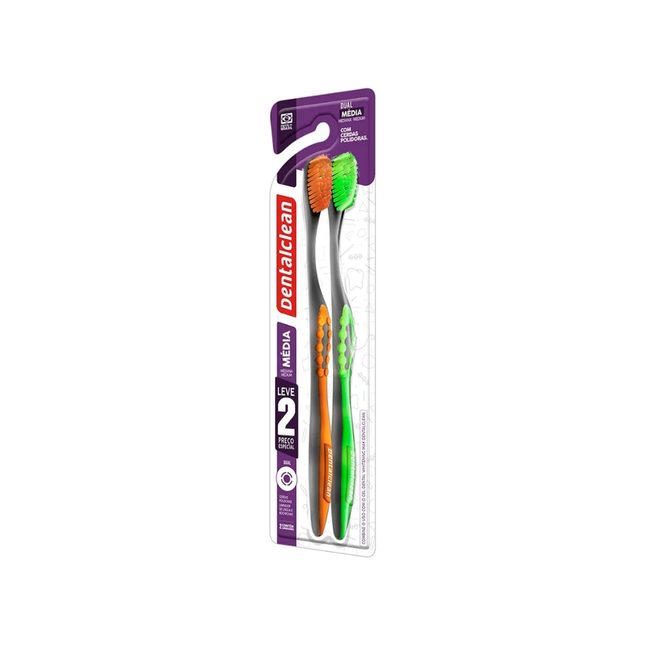 Escova Dentalclean Dual Media L2P1 - 0101070004