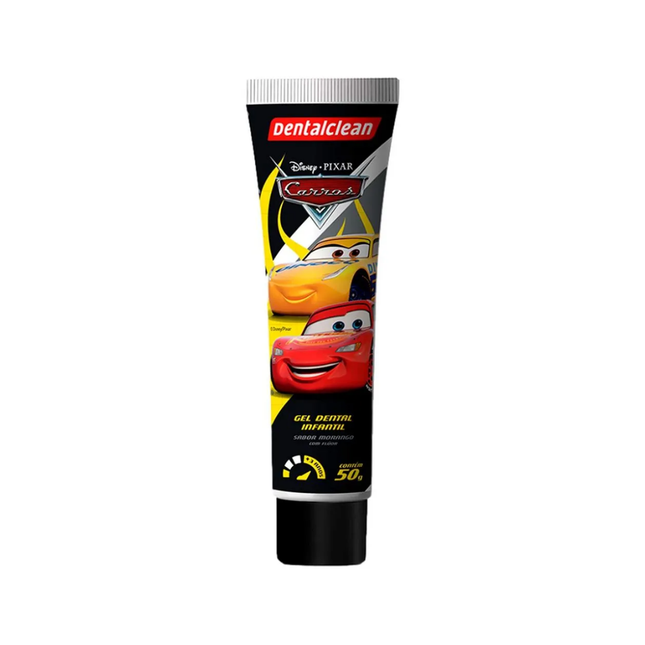 Gel Dentalclean Infantil Com Fluor Morango Carros 50g - 0801180002
