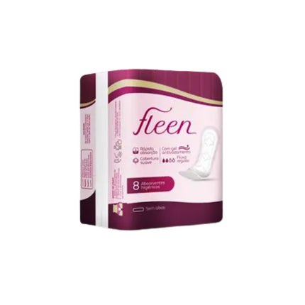 Absorvente Fleen S/Abas Com 08 Unidades - 12005