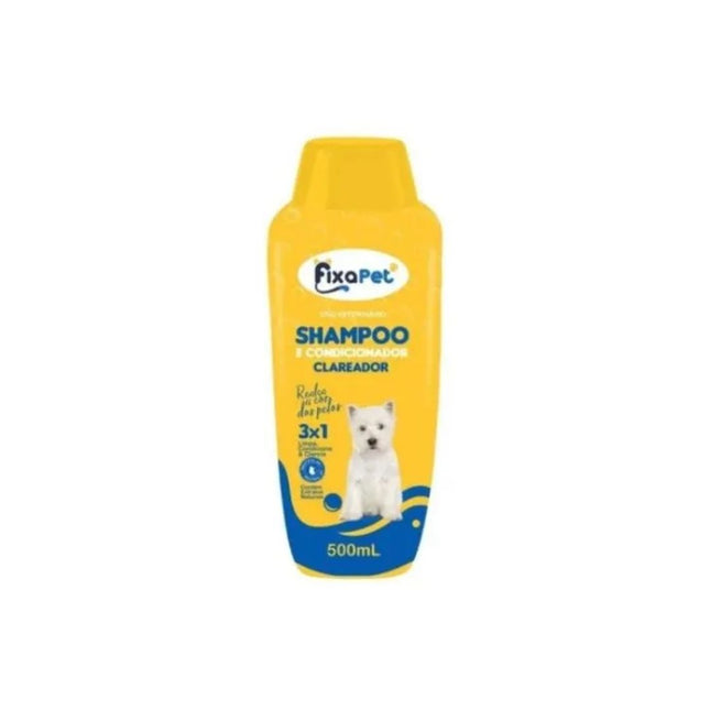 Shampoo 3X1 Clareador Fixa Pet 500ml - 10476