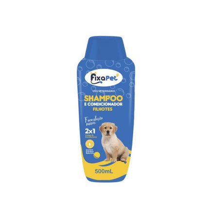 Shampoo 2X1 Filhotes Fixa Pet 500ml - 10481