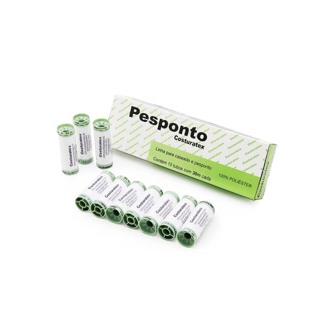 Linha Pesponto Costuratex Pesponto Blister Com 10 Unidades