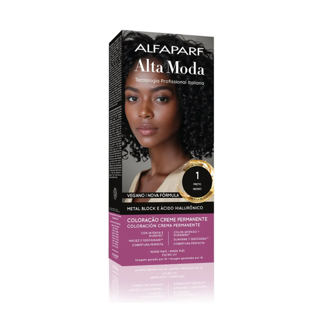 Tintura Colore Preto 1.0 150g - PF029484