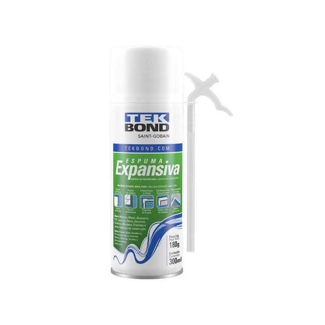 Espuma Tekbond Expansiva De PU 180g/300ml - 21101005700