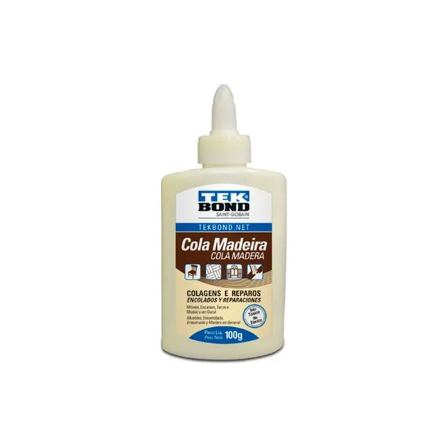 Cola Madeira Tekbond 100g Com 01 Unidade - 22911007000