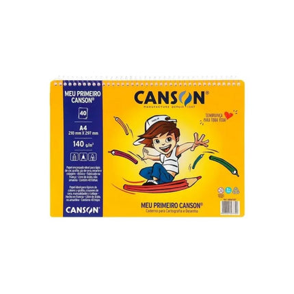 Caderno Meu Primeiro Canson Infantil 40FLS A4 140g - 66667087
