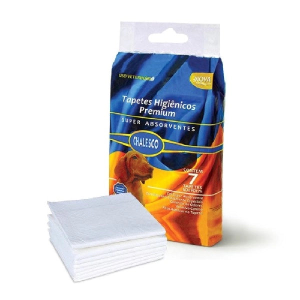 Tapete Higiênico Silicleam Chalesco 90x60cm Pacote Com 07 Unidades - 70331