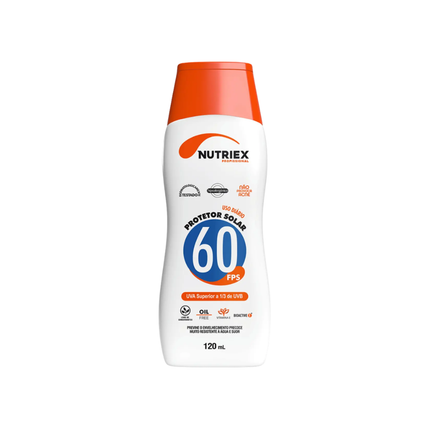 Protetor Solar Fps 60 1/3 Uva 120ml Sunday - 62059