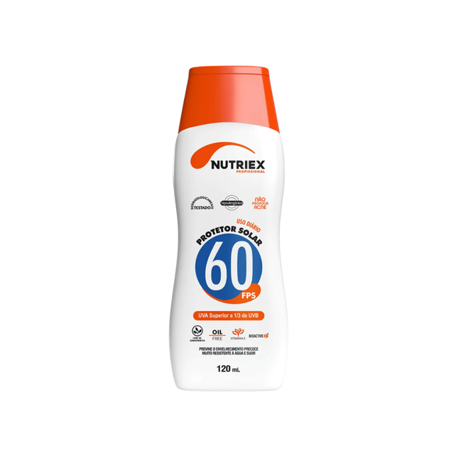 Protetor Solar Fps 60 1/3 Uva 120ml Sunday - 62059