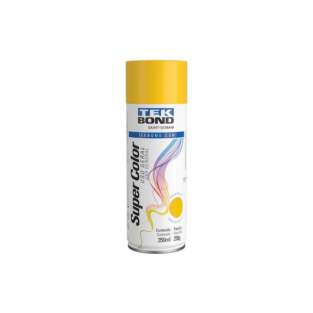 Tinta Super Color Uso Geral 350/250g Cor Amarelo - 23061006900
