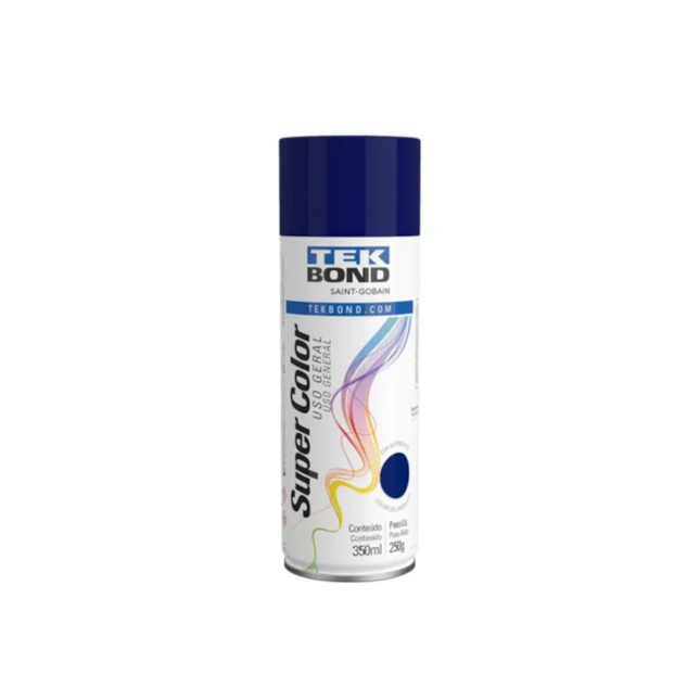 Tinta Super Color Uso Geral 350/250g Cor Azul Escuro - 23091006900