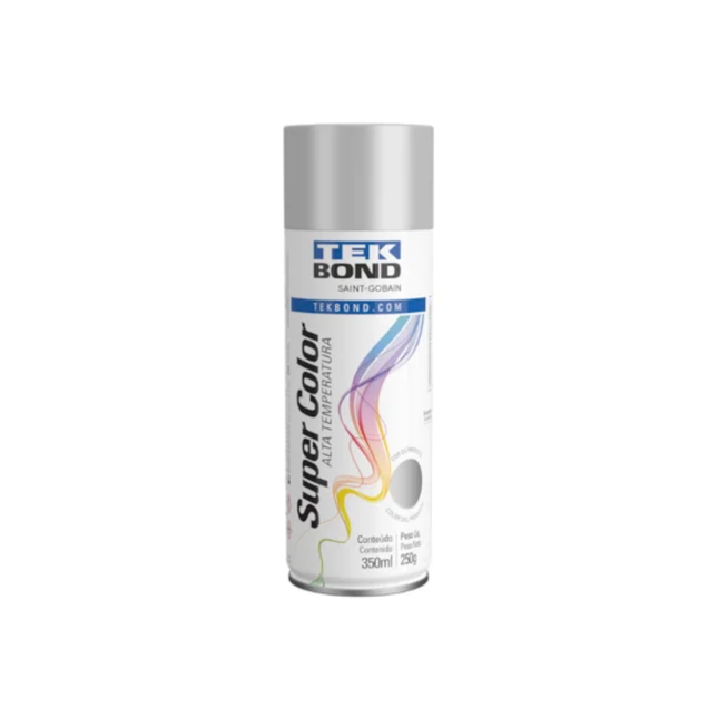 Tinta Super Color Alta TEMP.350/250g Cor Aluminio - 23261006900