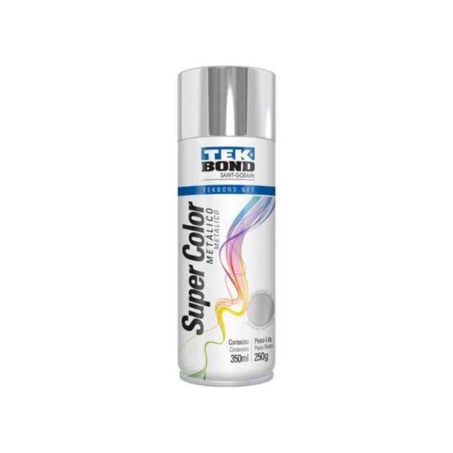 Tinta Super Color Metalico 350/250g Cor Cromado - 23281006900