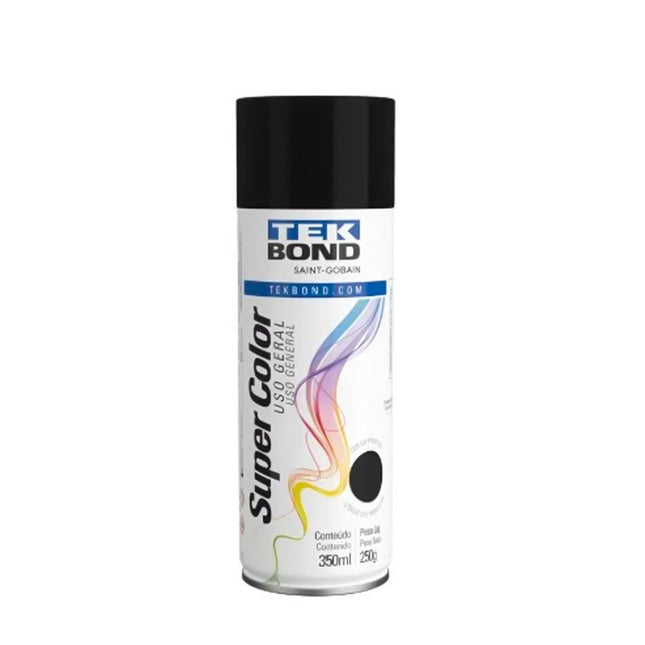 Tinta Super Color Metalico 350/250g Cor Preto - 23321006900