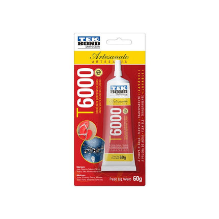 Adesivo Tekbond Para Artesanato T6000 60g - 24357006002