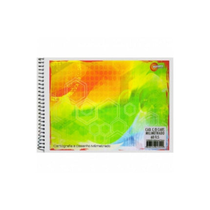 Caderno Maxima Cartografia Esp.S/Seda Pacote Com 05 Unidades - 0044